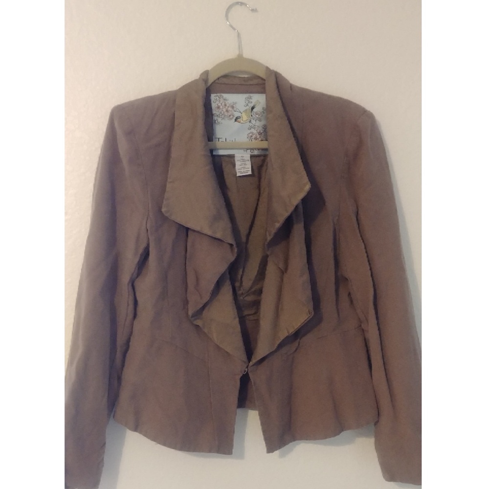 Anthropologie Brown Blazer